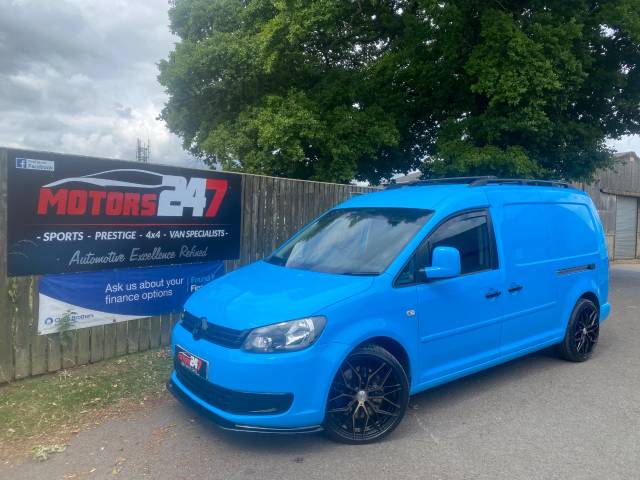 Volkswagen Caddy 1.6 TDI 102PS MAXI Startline Van Panel Van Diesel Blue