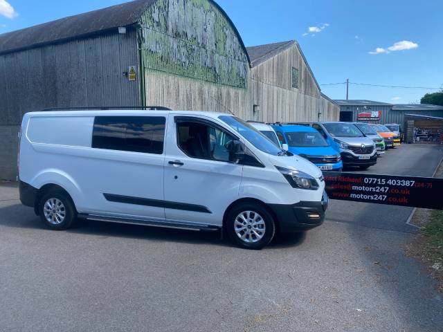 2014 Ford Transit Custom 2.2 TDCi 100ps Low Roof D/Cab Van