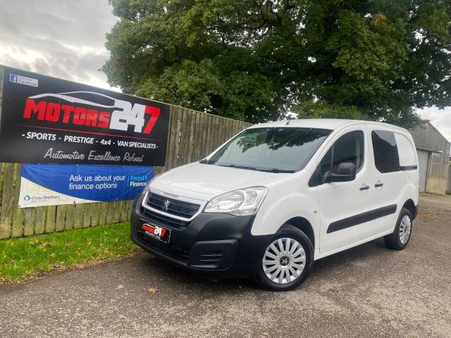 Peugeot Partner 850 S 1.6 HDi 92 Van Panel Van Diesel White