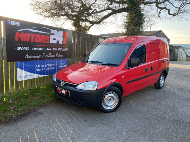 Vauxhall Combo 1700 1.3CDTi 16V Van [75PS]+1 OWNER!+EX ROYAL MAIL!+FSH!+ Panel Van Diesel Red