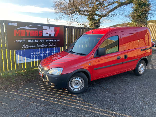 Vauxhall Combo 1700 1.3CDTi 16V Van [75PS]+1 OWNER!+EX ROYAL MAIL!+FSH!+ Panel Van Diesel Red