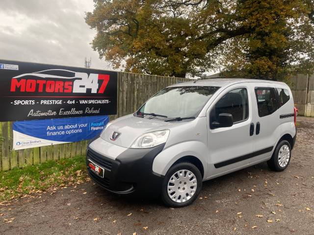 Peugeot Bipper 1.3 HDi 75 S 5 SEATER TEPEE 5dr [non Start Stop] Crew Van Diesel Grey