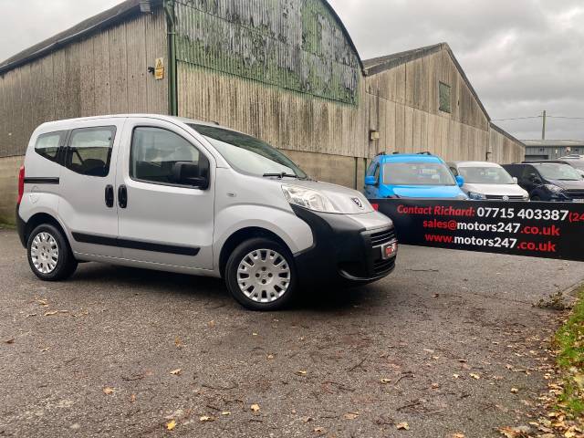 2012 Peugeot Bipper 1.3 HDi 75 S 5 SEATER TEPEE 5dr [non Start Stop]