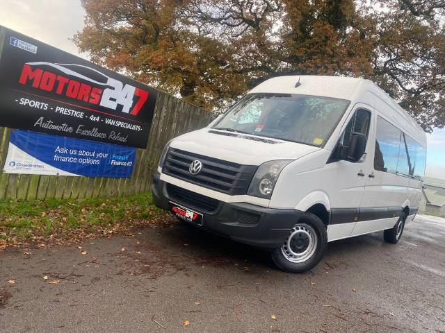 Volkswagen Crafter 2.0 TDI 136PS High Roof LWB 6 SEATER!! Van Panel Van Diesel White