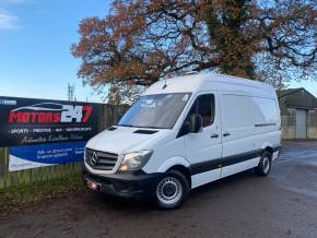 MERCEDES-BENZ SPRINTER 2017 (67) at Motors 247 Ltd Thirsk