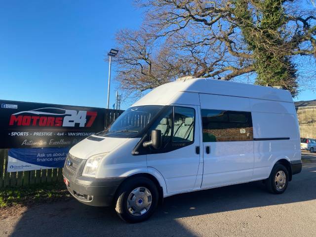 Ford Transit 2.2 High Roof Van TDCi 125ps LWB Panel Van Diesel White