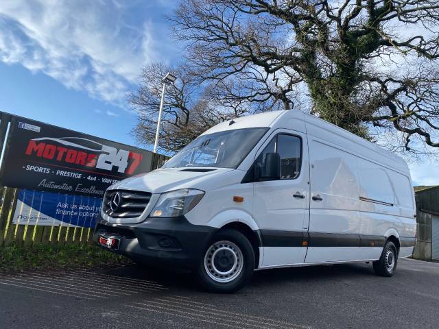 Mercedes-Benz Sprinter 2.1 3.5t High Roof Van LONG ULEZ OK Panel Van Diesel White