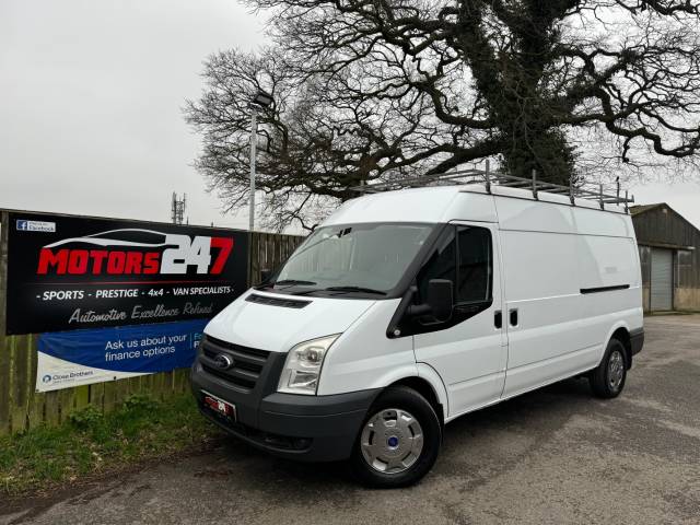 Ford Transit 2.2 Medium Roof Van TDCi 115ps++NO VAT++1 OWNER Panel Van Diesel White