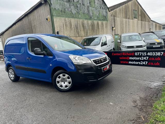2018 Peugeot Partner 625 S 1.6 BlueHDi 75 Van CAMBELT DONE