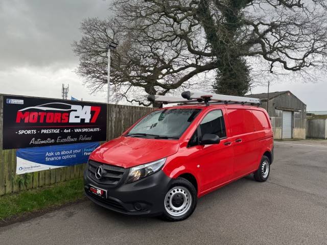 Mercedes-Benz Vito 1.6 109CDI EURO 6 VAN AIR CON REV CAM CRUISE Panel Van Diesel Red