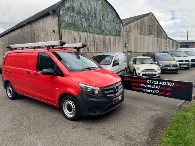 2018 Mercedes-Benz Vito 1.6 109CDI EURO 6 VAN AIR CON REV CAM CRUISE