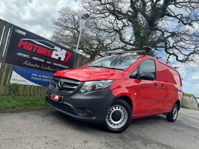 Mercedes-Benz Vito 1.6 109CDI Van EURO 6 AIR CON REV CAM CRUISE Panel Van Diesel Red