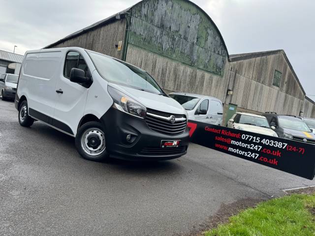 2017 Vauxhall Vivaro 2700 1.6CDTI BiTurbo 125PS H1 Van AIR CON