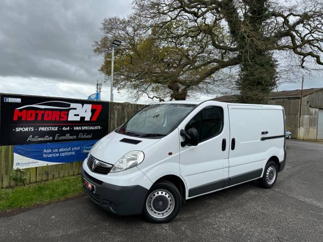 Vauxhall Vivaro 2.0CDTI [115PS] Van 2.7t Panel Van Diesel White