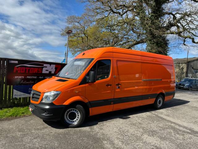 Mercedes-Benz Sprinter 2.1 3.5t High Roof Van EXTRA LONG XLWB Panel Van Diesel Orange