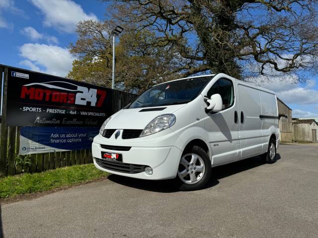 Renault Trafic 2.0 LL29dCi 115 Sport [Sat Nav] Van Euro 5 Panel Van Diesel White