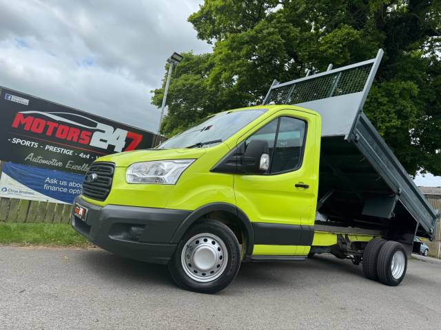 Ford Transit 2.2 TDCi 125ps Chassis Cab Tipper Diesel Green