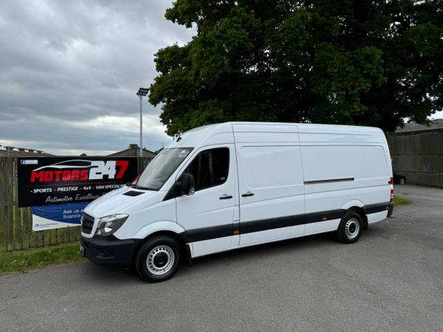 Mercedes-Benz Sprinter 2.1 3.5t High Roof Van LONG WHEEL BASE Panel Van Diesel White