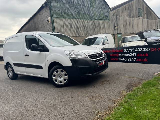 2017 Peugeot Partner 850 1.6 BlueHDi 100 Professional Van [non SS]