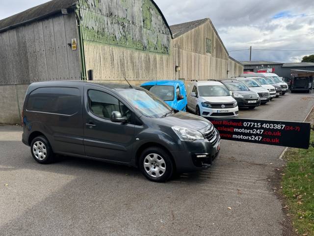 2017 Peugeot Partner 850 1.6 BlueHDi 100 Professional Van NO VAT