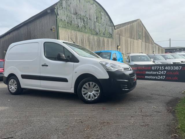 Citroen Berlingo 1.6 BlueHDi 625Kg Enterprise+AIR CON!+CRUISE! Panel Van Diesel White