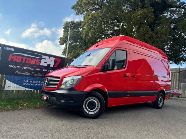 Mercedes-Benz Sprinter 2.1 3.5t Van SUPER HIGH ROOF!+AIR CON!+CRUISE! Panel Van Diesel Red