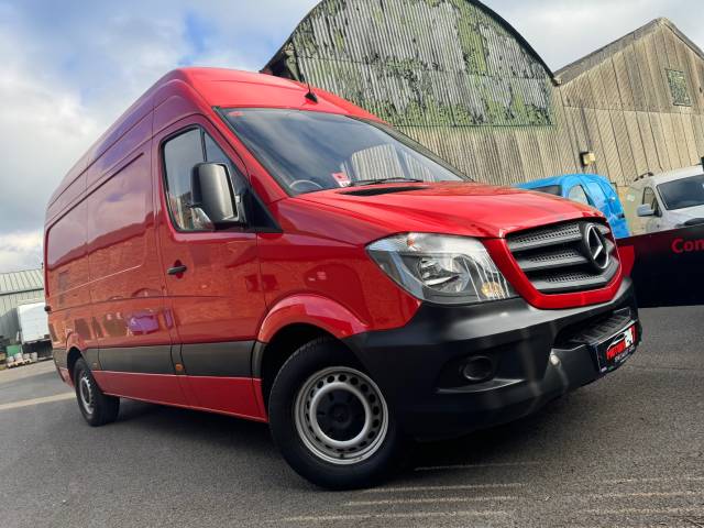 2016 Mercedes-Benz Sprinter 2.1 3.5t Van SUPER HIGH ROOF!+AIR CON!+CRUISE!