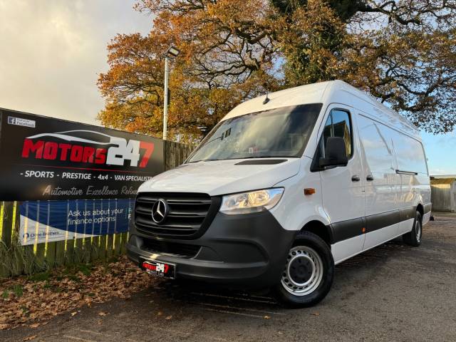 2020 Mercedes-Benz Sprinter 2.1 3.5t H2 L3 LWB+AUTOMATIC+EX ARGOS+1 OWNER+