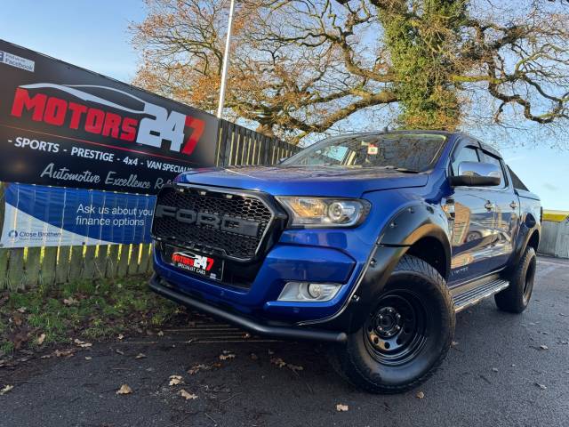 Ford Ranger Pick Up Double Cab Limited 2 2.2 TDCi@@MONSTER TRUCK@@ Pick Up Diesel Blue