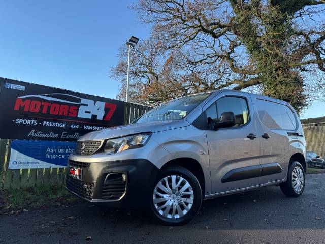 Peugeot Partner 1000 1.5 BlueHDi 100 Professional Van+AIR CON+CRUISE+EURO6+1 OWNER! Panel Van Diesel Grey