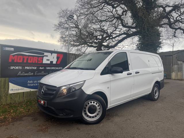 Mercedes-Benz Vito 2.1 114CDI Pure Van 7G-Tronic+AIR CON+CRUISE+LWB!+ Panel Van Diesel White