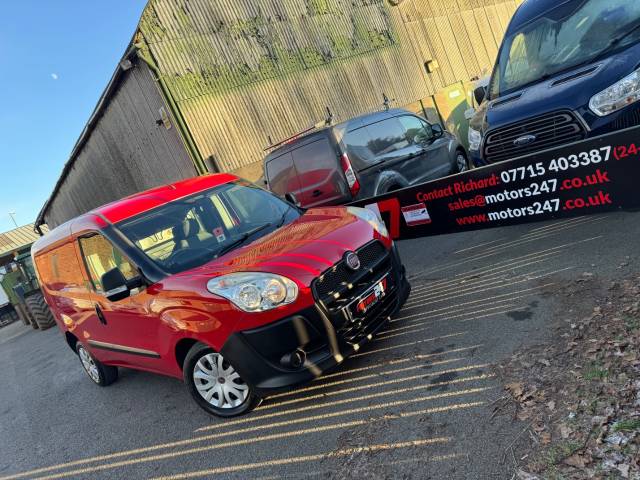 2013 Fiat Doblo 1.3 Multijet 16V Van+1 OWNER+ROYAL MAIL!+JUST 42000 MILES!