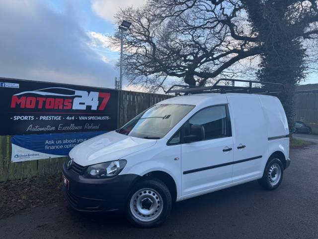 Volkswagen Caddy 1.6 TDI 75PS Startline Van+CAMBELT DONE!+2 KEYS!+81K! Panel Van Diesel White
