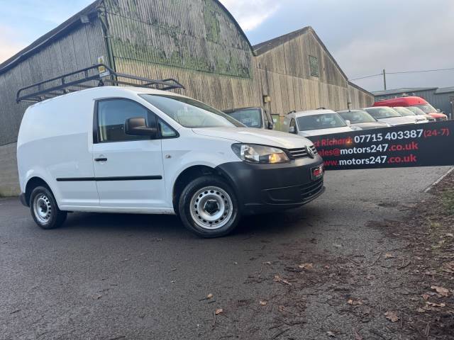 2013 Volkswagen Caddy 1.6 TDI 75PS Startline Van+CAMBELT DONE!+2 KEYS!+81K!