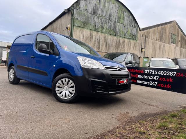 2018 Citroen Berlingo 1.6 BlueHDi 625Kg Enterprise 75ps+FSH++AIR CON++CRUISE!++EX MEDIVET+JUST 23000 MILES!+