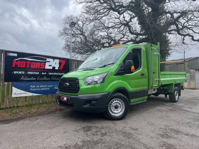 2017 Ford Transit 2.0 TDCi 130ps Chassis Cab+TIPPER!+1 OWNER!+JUST 42000 MILES ONLY!+