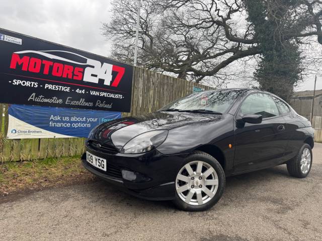 Ford Puma 1.7i 16V 3dr JUST 33000 MILES+FSH+1 LADY OWNER!+ Hatchback Petrol Black