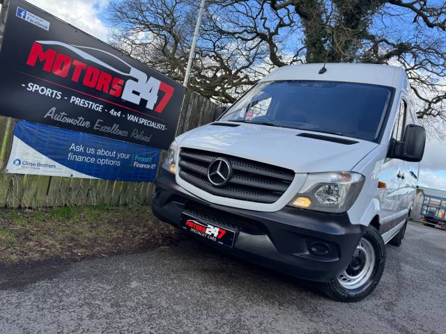 2018 Mercedes-Benz Sprinter 2.1 3.5t High Roof Van+1 OWNER!+EX DPD DELIVERY!+CRUISE!+SENSIBLE MILES!+