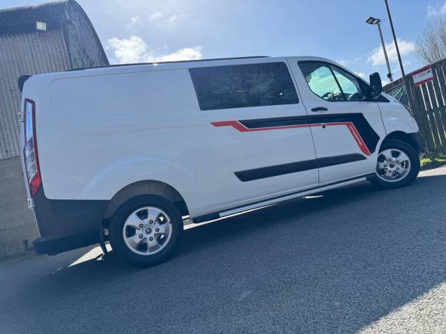 2016 Ford Transit Custom 2.0 TDCi 130ps Low Roof D/Cab Van+6 SEATER!+2 KEYS!+SIDE STEPS!+ALLOYS!+