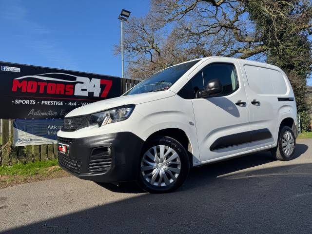 Peugeot Partner 1000 1.5 BlueHDi 100 Professional Van+1 OWNER!+2 KEYS+FSH!+L@@K+ Panel Van Diesel White