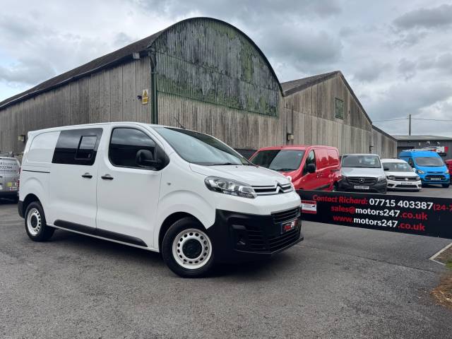 2018 Citroen Dispatch 1400 2.0 BlueHDi 120 Van Enterprise+CAMPER POTENTIAL+CRUISE+AIR CON+1 FORMER KEEPER+FSH!