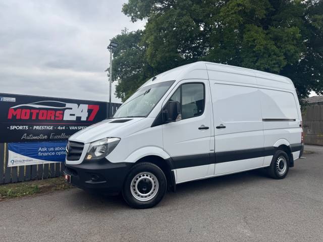 Mercedes-Benz Sprinter 2.1 SPRINTER 313 CDI+DIRECT FEDEX!+SLIDING DOOR IN BULK HEAD!+PERFECT CAMPER POTENTIAL!!+JUST 59K!! Panel Van Diesel White