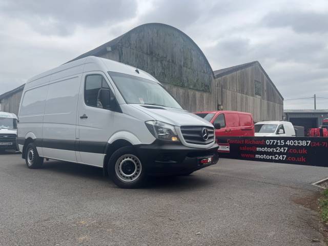 2016 Mercedes-Benz Sprinter 2.1 SPRINTER 313 CDI+DIRECT FEDEX!+SLIDING DOOR IN BULK HEAD!+PERFECT CAMPER POTENTIAL!!+JUST 59K!!