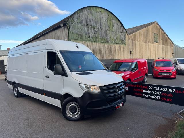 2018 Mercedes-Benz Sprinter 2.1 3.5t H2 L3 VAN+EURO 6!+HUGE CAMPER POTENTIAL!+SUPERB THROUGHOUT!