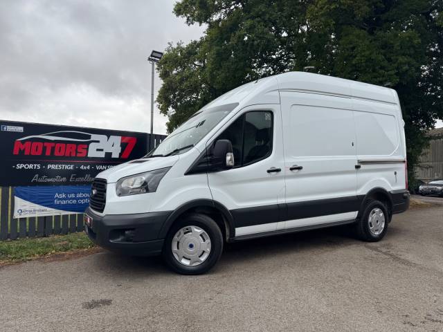 Ford Transit 2.0 TDCi 130ps H3 L2 VAN+HEATED SEATS!+EX BT!+WORKSHOP VAN+WITH HOIST!+IDEAL CAMPER!! Panel Van Diesel White