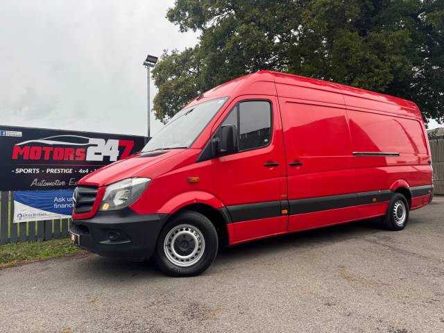 Mercedes-Benz Sprinter 2.1 311CDI 3.5t HIGH ROOF DIESEL VAN+LONG WHEEL BASE+HIGH ROOF!+1 OWNER!+FSH!+EURO 6!+VALUE!+ Panel Van Diesel Red