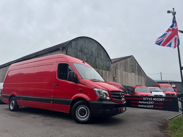 2017 Mercedes-Benz Sprinter 2.1 311CDI 3.5t HIGH ROOF DIESEL VAN+LONG WHEEL BASE+HIGH ROOF!+1 OWNER!+FSH!+EURO 6!+VALUE!+