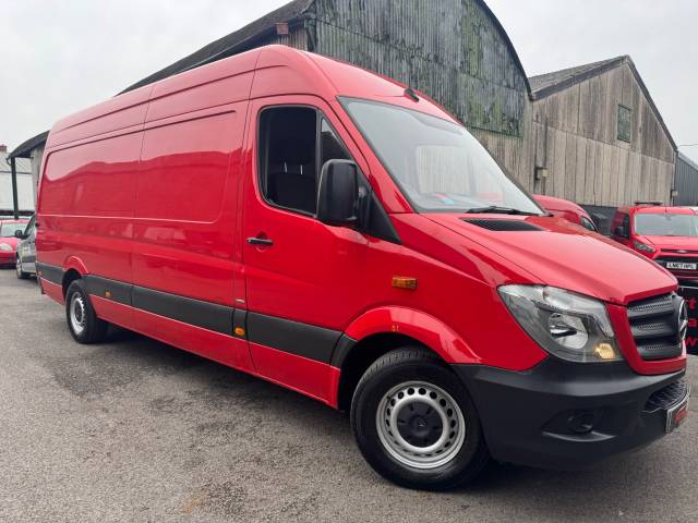 2017 Mercedes-Benz Sprinter 2.1 311CDI 3.5t HIGH ROOF DIESEL VAN+LONG WHEEL BASE+HIGH ROOF!+1 OWNER!+FSH!+EURO 6!+VALUE!+