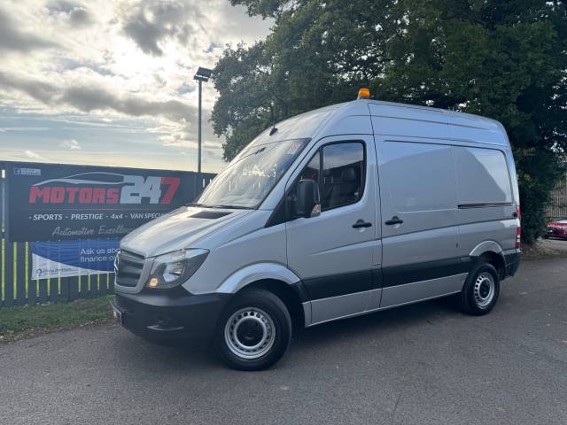 Mercedes-Benz Sprinter 2.1 SPRINTER 313 CDI+SHORT WHEEL BASE!+LOW MILES!+AIR CON!!+CRUISE!+ Panel Van Diesel Silver