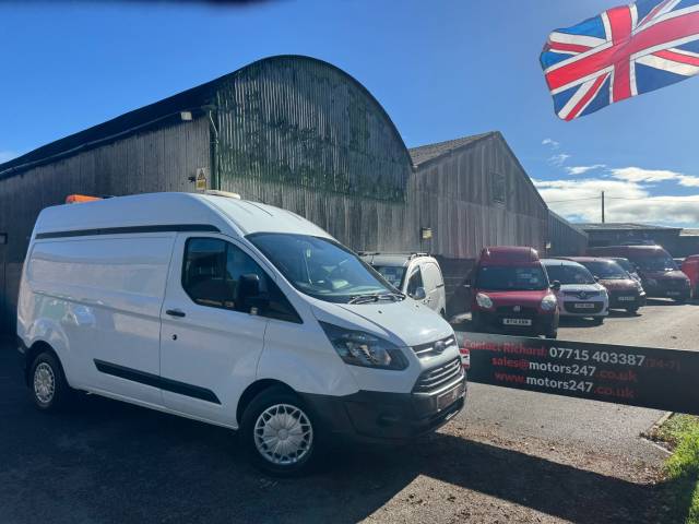 2015 Ford Transit Custom 2.2 TDCi 125ps HIGH ROOF VAN FWD+AIR CON!+1 OWNER!+FSH!+EX WATER BOARD+L@@K!+
